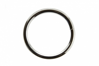 Кольцо металлическое d-3 х 32 мм, цв.-никель - купить в Азове. Цена: 3.92 руб.