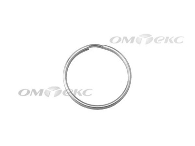 Кольцо металлическое d-20 мм, цв.-никель - купить в Азове. Цена: 3.19 руб.