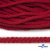 Шнур плетеный d-6 мм, круглый 70% хлопок 30% полиэстер, уп.90+/-1 м, цв.1064-красный - купить в Азове. Цена: 588 руб.