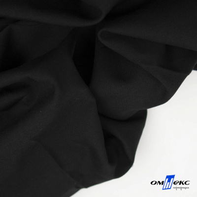 Ткань костюмная "Матте" 80% P, 16% R, 4% S, 170 г/м2, шир.150 см, цв-черный #1 - купить в Азове. Цена 372.90 руб.