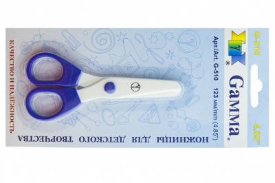 Ножницы G-510 детские 123 мм - купить в Азове. Цена: 137.45 руб.