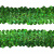 Тесьма с пайетками D4, шир. 30 мм/уп. 25+/-1 м, цвет зелёный - купить в Азове. Цена: 1 087.39 руб.
