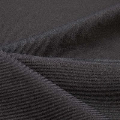 Ткань костюмная 21010 2186, 225 гр/м2, шир.150см, цвет т.серый - купить в Азове. Цена 390.73 руб.