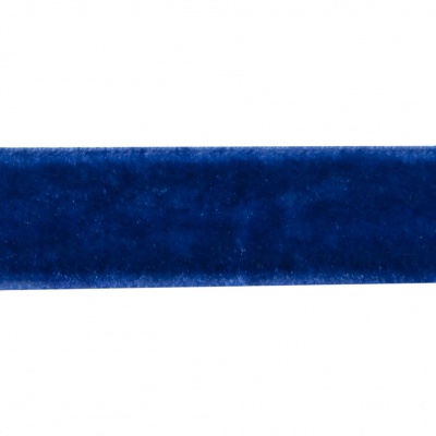 Лента бархатная нейлон, шир.12 мм, (упак. 45,7м), цв.74-василек - купить в Азове. Цена: 392 руб.