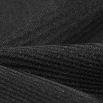 Ткань костюмная 22476 2002, 181 гр/м2, шир.150см, цвет чёрный - купить в Азове. Цена 350.98 руб.