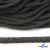 Шнур плетеный d-6 мм круглый, 70% хлопок 30% полиэстер, уп.90+/-1 м, цв.1088-т.серый - купить в Азове. Цена: 588 руб.