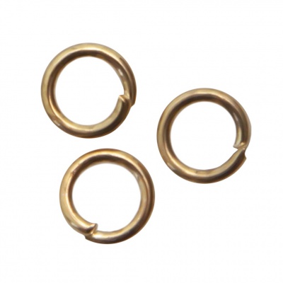 Кольцо  соединительное для бижутерии 4 мм, цв.-золото - купить в Азове. Цена: 0.41 руб.
