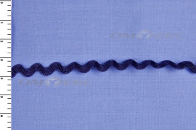 Тесьма плетеная "Вьюнчик"/т.синий - купить в Азове. Цена: 48.03 руб.