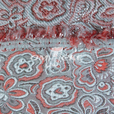 Ткань костюмная жаккард, 135 гр/м2, шир.150см, цвет красный№12 - купить в Азове. Цена 441.92 руб.