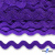 Тесьма вьюнчик 0381-0080, 8 мм/упак.33+/-1м, цвет 9530-фиолетовый - купить в Азове. Цена: 107.26 руб.