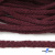 Шнур плетеный d-6 мм круглый, 70% хлопок 30% полиэстер, уп.90+/-1 м, цв.1070-бордовый - купить в Азове. Цена: 588 руб.