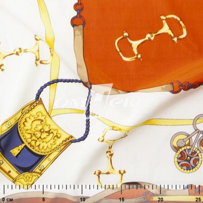 Плательная ткань "Софи" 15.1, 75 гр/м2, шир.150 см, принт этнический - купить в Азове. Цена 241.49 руб.