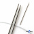 Спицы для вязания металлические d-2.5 мм круговые на тросике 53 см - купить в Азове. Цена: 53.90 руб.