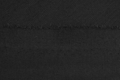 Трикотаж "Grange" BLACK 1# (2,38м/кг), 280 гр/м2, шир.150 см, цвет чёрно-серый - купить в Азове. Цена 861.22 руб.