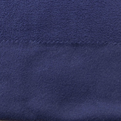 Флис DTY 19-3920, 180 г/м2, шир. 150 см, цвет т.синий - купить в Азове. Цена 646.04 руб.