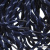 Шнурки #107-19, круглые 130 см, двухцветные цв.тём.синий/белый - купить в Азове. Цена: 22.14 руб.