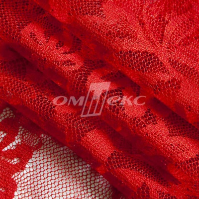 Кружевное полотно стрейч 15A29/RED, 105 гр/м2, шир.155см - купить в Азове. Цена 2 101.46 руб.