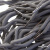 Шнурки #107-08, круглые 130 см, цв.серый - купить в Азове. Цена: 26.88 руб.