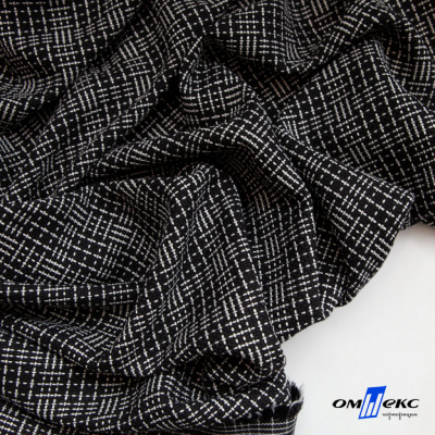 Ткань костюмная "Гарсия" 80% P, 18% R, 2% S, 335 г/м2, шир.150 см, Цвет черный - купить в Азове. Цена 669.66 руб.
