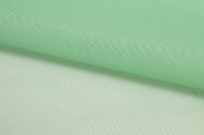 Портьерный капрон 13-6009, 47 гр/м2, шир.300см, цвет св.зелёный - купить в Азове. Цена 143.68 руб.