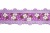 Тесьма декоративная 0385-6169, шир. 25 мм/уп. 22,8+/-1 м, цвет 01-фиолетовый - купить в Азове. Цена: 391.39 руб.
