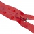 Молния водонепроницаемая PVC Т-7, 20 см, неразъемная, цвет (820)-красный - купить в Азове. Цена: 21.56 руб.