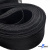 Регилиновая лента мягкая, пластик, шир.40мм, (уп.22+/-0,5м), цв.- черный - купить в Азове. Цена: 294 руб.
