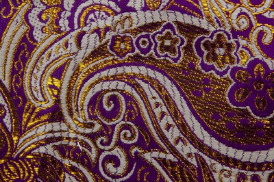 Ткань костюмная жаккард №9, 140 гр/м2, шир.150см, цвет фиолет - купить в Азове. Цена 383.29 руб.