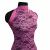 Кружевное полотно стрейч XD-WINE, 100 гр/м2, шир.150см, цвет розовый - купить в Азове. Цена 1 851.10 руб.