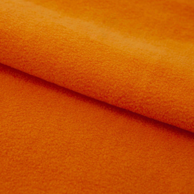 Флис DTY 16-1358, 250 г/м2, шир. 150 см, цвет оранжевый - купить в Азове. Цена 640.46 руб.