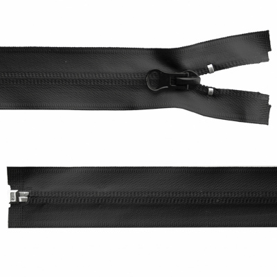Молния водонепроницаемая PVC Т-7, 100 см, разъемная, цвет чёрный - купить в Азове. Цена: 61.89 руб.