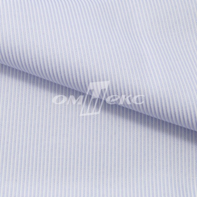 Ткань сорочечная Пула, 115 г/м2, 58% пэ,42% хл, шир.150 см, цв.1-голубой, (арт.107) - купить в Азове. Цена 306.69 руб.