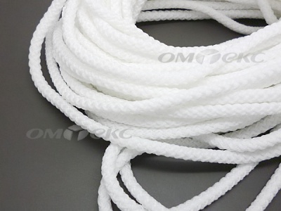 Шнур 1с35 4 мм крупное плетение 200 м белый - купить в Азове. Цена: 1.10 руб.