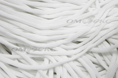 Шнур Т-02 (4с2) мелкое плетение 4мм 100 м белый - купить в Азове. Цена: 2.50 руб.