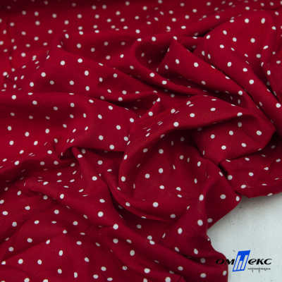 Ткань плательная "Вискоза принт"  100% вискоза, 95 г/м2, шир.145 см Цвет 2/red - купить в Азове. Цена 297 руб.