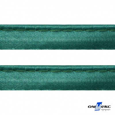 Кант атласный 140, шир. 12 мм (в упак. 65,8 м), цвет т.зелёный - купить в Азове. Цена: 237.16 руб.