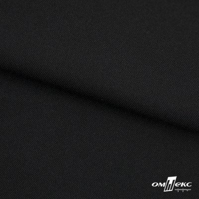 Ткань костюмная "Матте" 80% P, 16% R, 4% S, 170 г/м2, шир.150 см, цв-черный #1 - купить в Азове. Цена 376.70 руб.