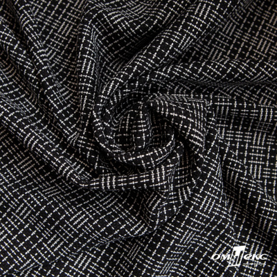 Ткань костюмная "Гарсия" 80% P, 18% R, 2% S, 335 г/м2, шир.150 см, Цвет черный - купить в Азове. Цена 669.66 руб.