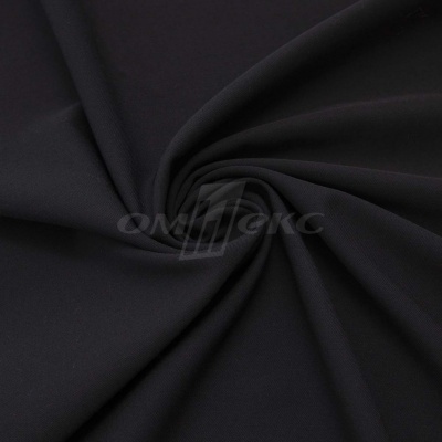 Ткань костюмная "Меган", 78%P 18%R 4%S, 205 г/м2 ш.150 см, цв-черный (Black) - купить в Азове. Цена 392.32 руб.