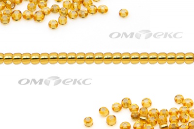 Бисер (SL) 11/0 ( упак.100 гр) цв.22 - золото - купить в Азове. Цена: 53.34 руб.