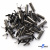 06032-Наконечник для шнура металл, отв. 4 мм, цв. тём.никель - купить в Азове. Цена: 9.60 руб.