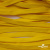 Шнур плетеный (плоский) d-12 мм, (уп.90+/-1м), 100% полиэстер, цв.269 - жёлтый - купить в Азове. Цена: 8.62 руб.