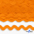 Тесьма вьюнчик 0381-0080, 8 мм/упак.33+/-1м, цвет 9511-оранжевый - купить в Азове. Цена: 107.26 руб.