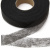 Прокладочная лента (паутинка) DF23, шир. 20 мм (боб. 100 м), цвет чёрный - купить в Азове. Цена: 2.03 руб.