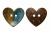 Деревянные украшения для рукоделия пуговицы "Кокос" #1 - купить в Азове. Цена: 55.18 руб.