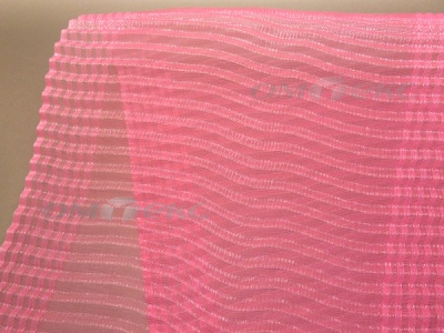 Лента капроновая "Гофре", шир. 110 мм/уп. 50 м, цвет розовый - купить в Азове. Цена: 35.60 руб.