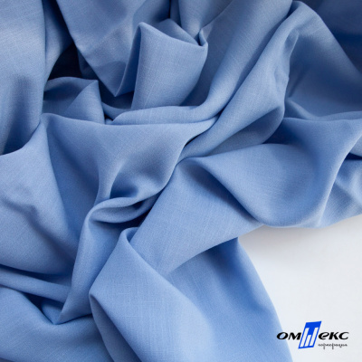 Ткань плательная Марсель 80% полиэстер 20% нейлон,125 гр/м2, шир. 150 см, цв. голубой - купить в Азове. Цена 460.18 руб.