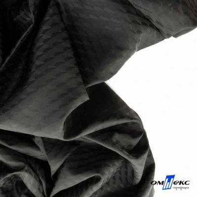 Ткань подкладочная Жаккард PV2416932, 93г/м2, 145 см,черный - купить в Азове. Цена 241.46 руб.