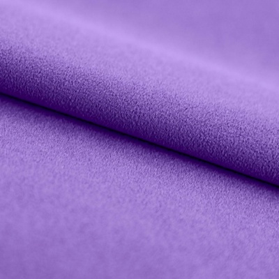 Креп стрейч Амузен 17-3323, 85 гр/м2, шир.150см, цвет фиолетовый - купить в Азове. Цена 196.05 руб.