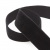 Лента бархатная нейлон, шир.25 мм, (упак. 45,7м), цв.03-черный - купить в Азове. Цена: 800.84 руб.